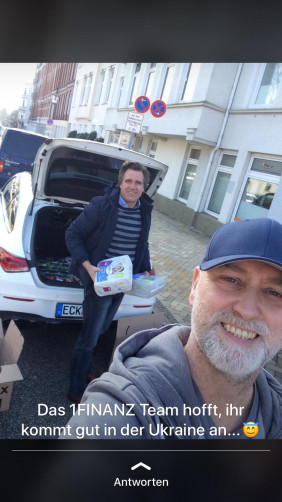 engagement 1inanz team in der ukraine